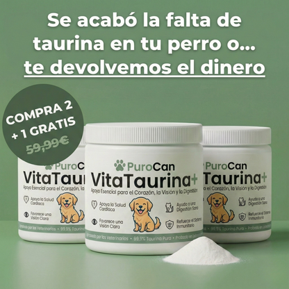 VitaTaurina+ - Nº 1 recomendado por veterinarios