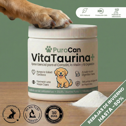 VitaTaurina+ - Nº 1 recomendado por veterinarios